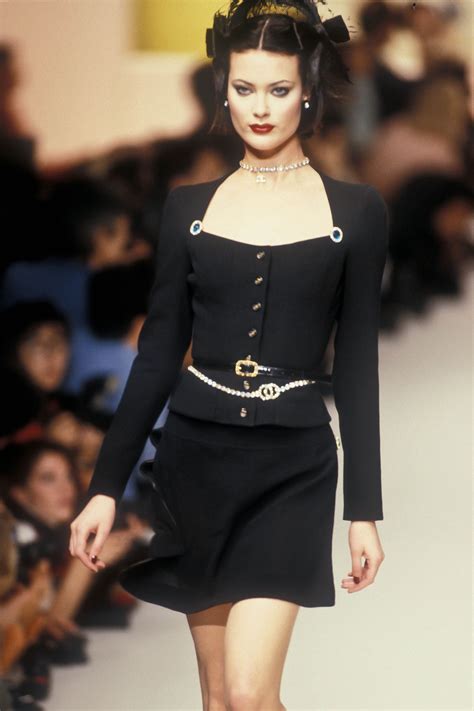 vintage chanel runway|chanel old fashion.